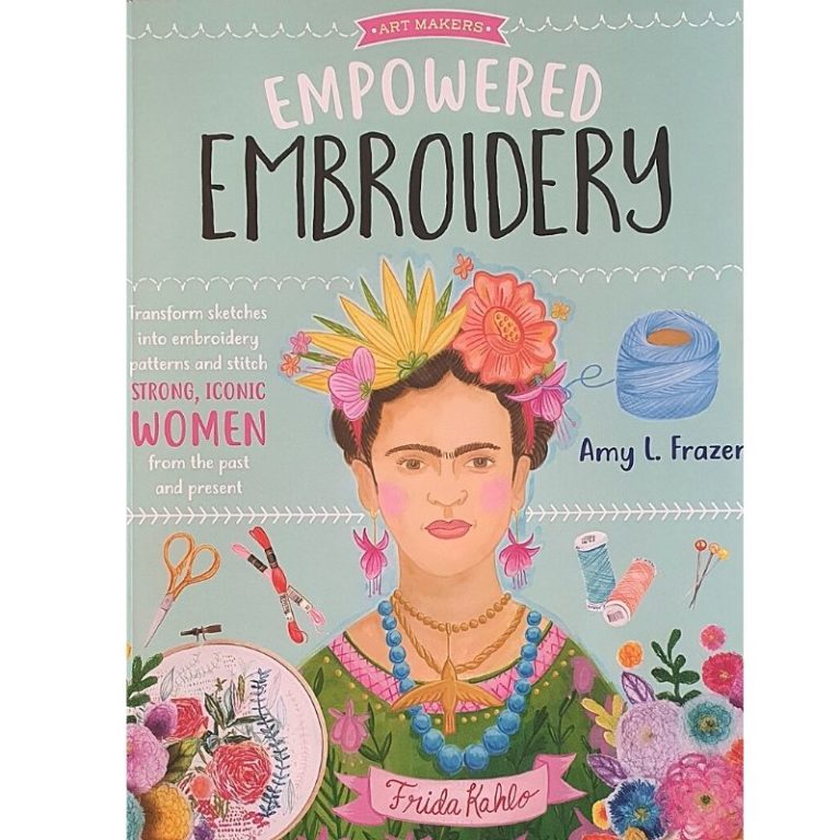 livre Empowered Embroidery de Amy L. Frazer